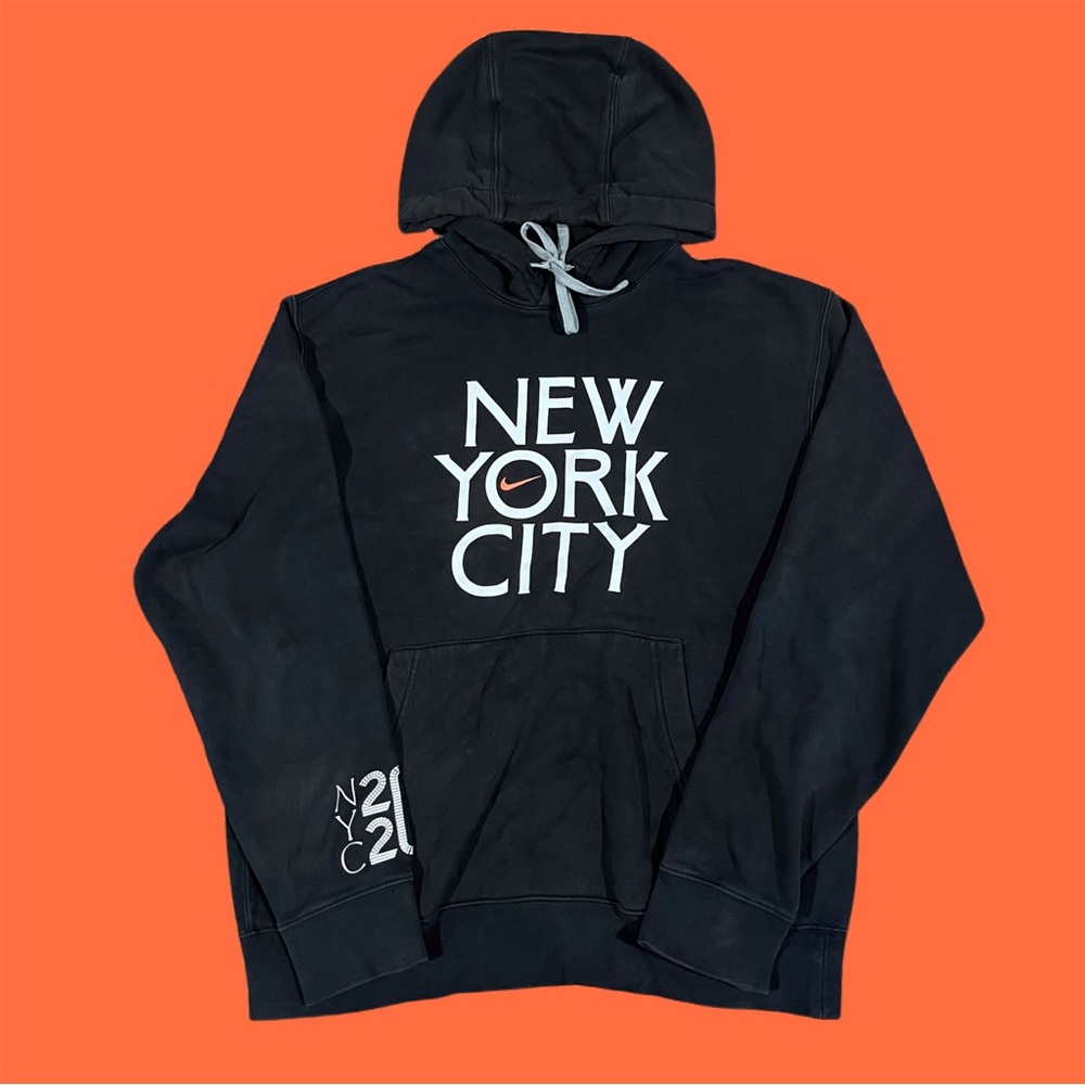 Nike NYC “Boroughs of New York” Hoodie Sweatshirt (Embroidered Nike Swoosh)